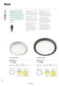 Redo 9184 - Plafoniera da esterno a LED BEZEL LED/30W/230V IP54 antracite
