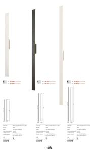 Redo 01-2770 - Lampada da parete WAPI a LED 30W/230V, 119 cm, bianca