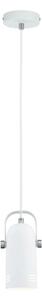 Paulmann 79767 - 1xE27/15W Lampadario a sospensione con cavo LAVEA 230V bianco