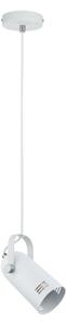 Paulmann 79767 - 1xE27/15W Lampadario a sospensione con cavo LAVEA 230V bianco