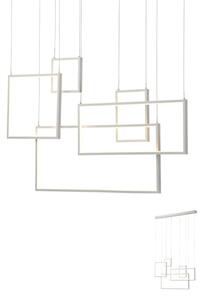 Redo 01-2316 - Lampadario dimmerabile a sospensione con cavo PLANA LED/80W/230V bianco