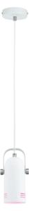 Paulmann 79767 - 1xE27/15W Lampadario a sospensione con cavo LAVEA 230V bianco