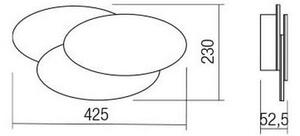 Redo 01-2297 - Lampada da parete LED GAMER LED/36W/230V bianca
