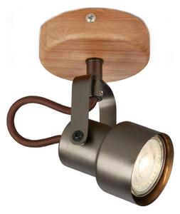 Brilo - Faretto LED TAHUN 1xGU10/5W/230V 3000K marrone