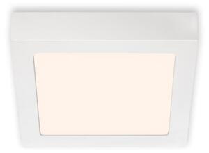 Briloner 7123-016 - Plafoniera a LED FIRE, 12W, 230V, 3000K, 17x17 cm, bianco