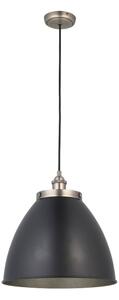 Endon 98749 - FRANKLIN Lampada a sospensione con cavo 1xE27/10W/230V nero/ottone