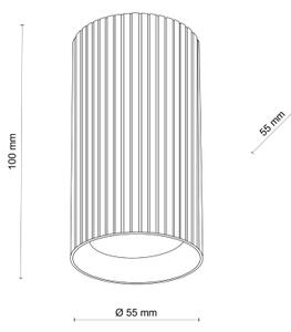 Faretto TUNE S 1xGU10/10W/230V 10 cm nero
