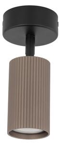 Faretto TUNE 1xGU10/10W/230V nero/marrone