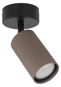 Faretto TUNE 1xGU10/10W/230V nero/marrone