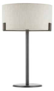 Endon 72631 - Lampada da tavolo HAYFIELD 1xE27/40W/230V bronzo/grigio