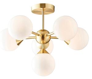 Endon 76501 - Lampadario a stelo OSCAR 6xG9/5W/230V dorato