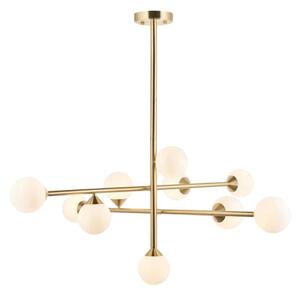 Endon 106754 - Lampadario a stelo OTIS 10xG9/5W/230V oro