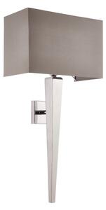 Endon 56706 - Applique MORETO 1xE14/7W/230V cromo lucido/grigio