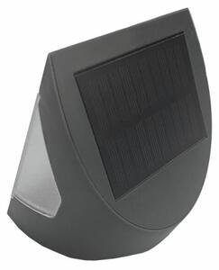 Lampada da parete solare con sensore LED/3W/3,7V 1200 mAh IP54 antracite