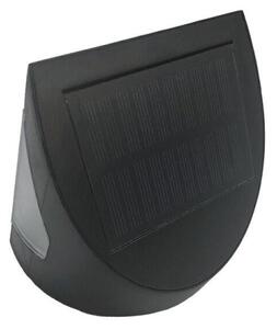 Lampada da parete solare LED con sensore LED/3W/3,7V 1200 mAh IP54 nero