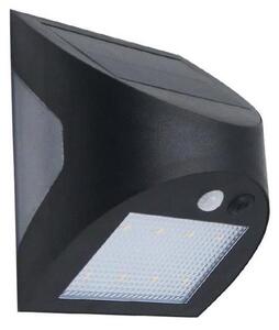 Lampada da parete solare LED con sensore LED/3W/3,7V 1200 mAh IP54 nero