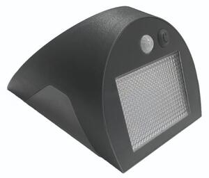 Lampada da parete solare con sensore LED/3W/3,7V 1200 mAh IP54 antracite