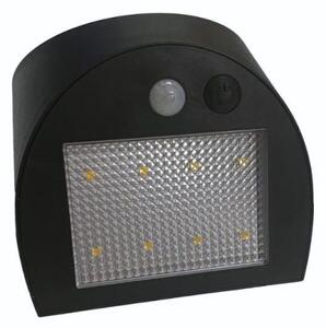 Lampada da parete solare LED con sensore LED/3W/3,7V 1200 mAh IP54 nero