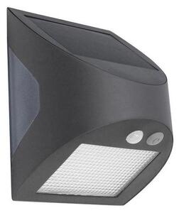 Lampada da parete solare con sensore LED/3W/3,7V 1200 mAh IP54 antracite