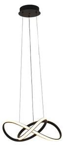 Lampadario dimmerabile a sospensione su cavo LED/65W/230V 3000-6500K + telecomando