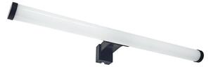 Illuminazione LED per specchio da bagno, 10 W, 230 V, 45 cm, IP44, nero