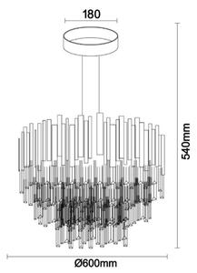 Brilagi - Lampadario a soffitto PLAZA 9xE14/40W/230V