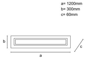 Plafoniera LED dimmerabile LED/55W/230V 3000-6500K + telecomando