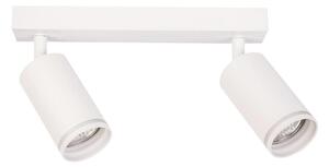 Faretto PIPE 2xGU10/10W/230V bianco