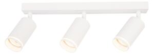 Faretto PIPE 3xGU10/10W/230V bianco