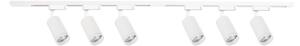 Faretto per sistema a binario PIPE 6xGU10/10W/230V, bianco