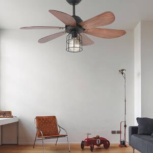 FARO BARCELONA Ventilatore a soffitto Chicago a gabbia
