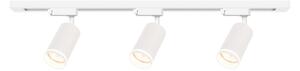 Faretto per sistema binario PIPE 3x GU10/10W/230V bianco