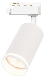 Faretto per sistema binario monofase PIPE 1xGU10/10W/230V bianco
