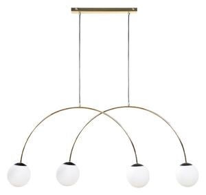 Zuma Line 1219 - Lampadario sospeso con cavo BOW 4xE14/10W/230V finitura oro