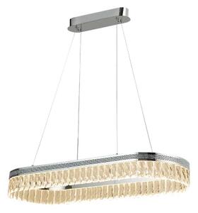 Lampadario in cristallo LED dimmerabile a sospensione con cavo THALIA LED/50W/230V 3000-6000K + telecomando