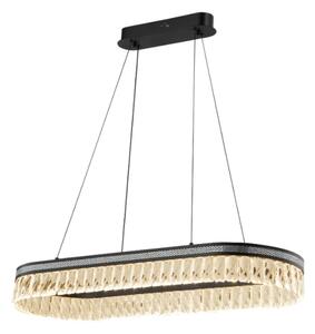 Lampadario in cristallo dimmerabile a LED su cavo THALIA LED/50W/230V 3000-6000K + telecomando