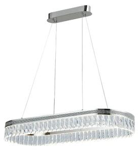 Lampadario in cristallo LED dimmerabile a sospensione con cavo THALIA LED/50W/230V 3000-6000K + telecomando