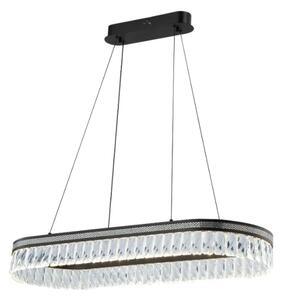 Lampadario in cristallo dimmerabile a LED su cavo THALIA LED/50W/230V 3000-6000K + telecomando