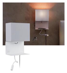 Paulmann 78913 - LED/2,5W + 1xE27/40W Applique da parete con porta USB MERANI 230V