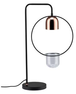 Paulmann 79746 - 1xGU10/20W Lampada da tavolo FANJA 230V fumé