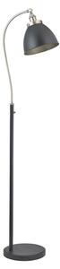 Endon 98753 - Lampada da terra FRANKLIN 1xE27/10W/230V cromo opaco/antracite