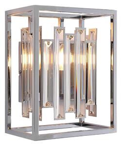 Endon 81932 - Applique da parete ACADIA 1xE14/40W/230V finitura cromata lucida