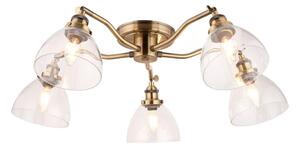 Endon 97248 - Faretto HANSEN 5xE14/7W/230V in ottone