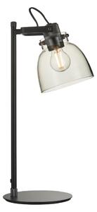 Endon 107012 - Lampada da tavolo URBAN 1xE27/10W/230V nero/nero fumé
