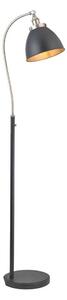 Endon 98753 - Lampada da terra FRANKLIN 1xE27/10W/230V cromo opaco/antracite
