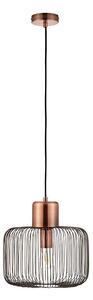 Endon 68986 - Lampada sospesa su cavo NICOLA 1xE27/40W/230V finitura rame