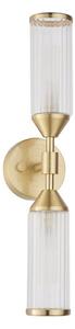 Endon 92229 - Applique TOUR 2xG9/3W/230V ottone