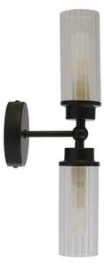 Searchlight 29982BK - Lampada da parete IMPERIAL 2xG9/33W/230V nero