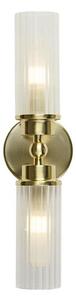 Searchlight 29982SB - Applique da parete IMPERIAL 2xG9/33W/230V ottone