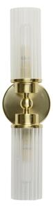 Searchlight 29982SB - Applique da parete IMPERIAL 2xG9/33W/230V ottone